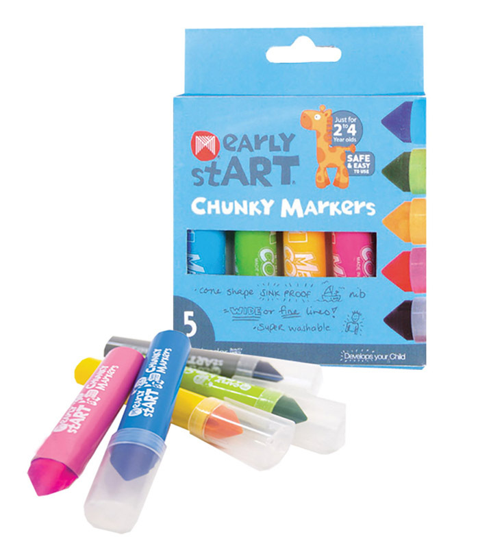 Early stART Chunky Marker - 5pk