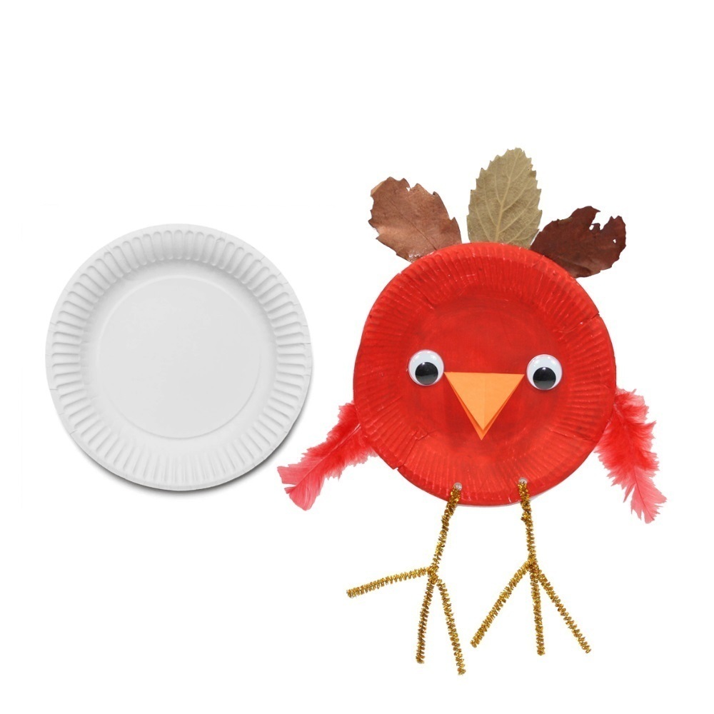 Paper Plates White 50pk - Small