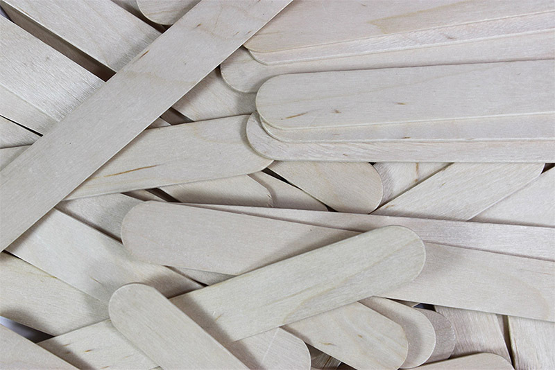 Pop Sticks 1000pk - Natural Wood
