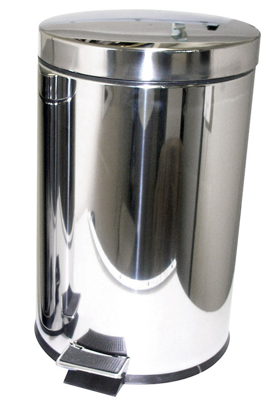 Pedal/Step Bin 20L - Stainless Steel
