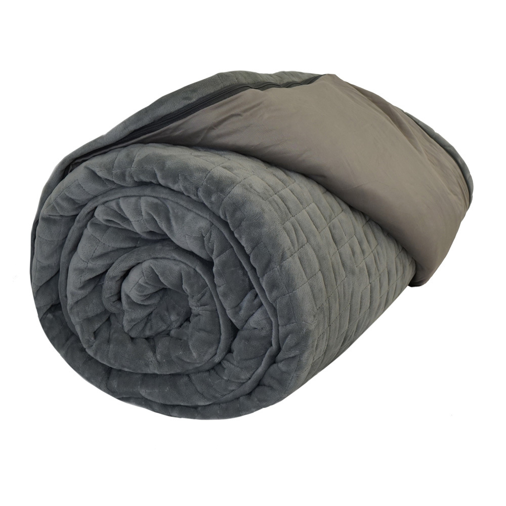 *Therapy Premium Weighted Blanket - 3.2kg (Grey Cover Included) 2pcs