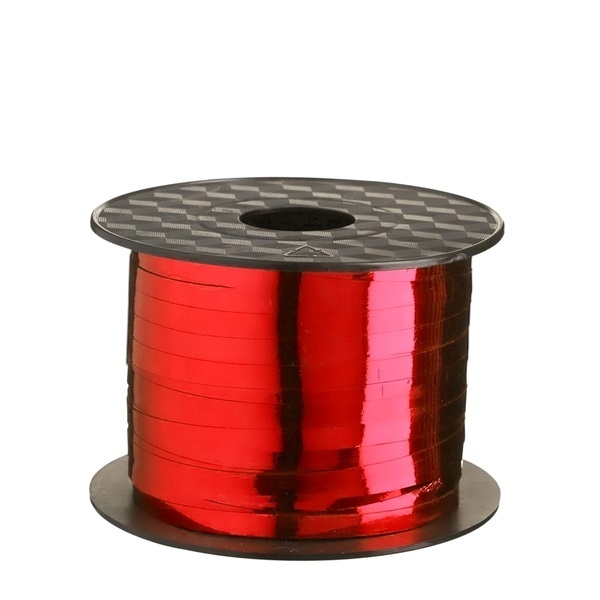 Metallic Curling Ribbon 5mm x 229m - Red