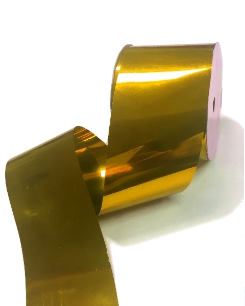Metallic Wide Ribbon 50mm x 30m - Gold