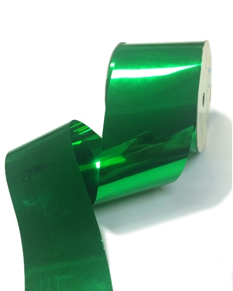 Metallic Wide Ribbon 50mm x 30m - Green