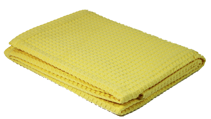 *Cotton Thermal Blanket - Yellow