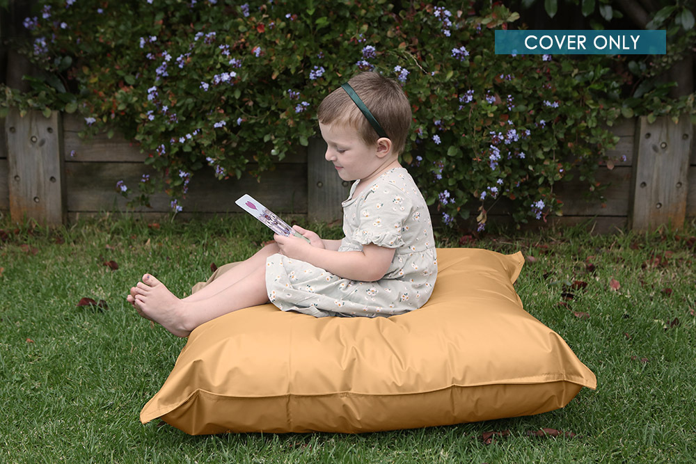 Natural Tones Outdoor Jumbo Cushion COVER ONLY 90 x 90cm - Camel