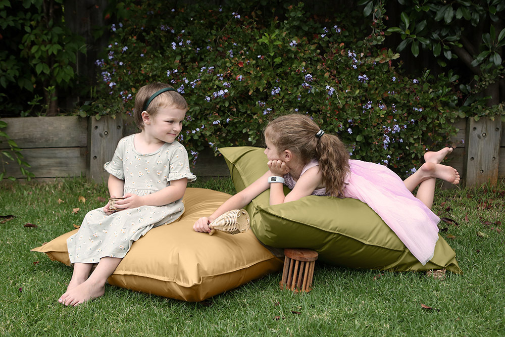 Natural Tones Outdoor Jumbo Cushion - 90 x 90cm Set of 2