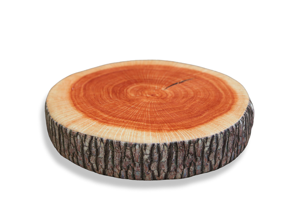 Tree Stump Cushion - 38 x 38 x 7cmH