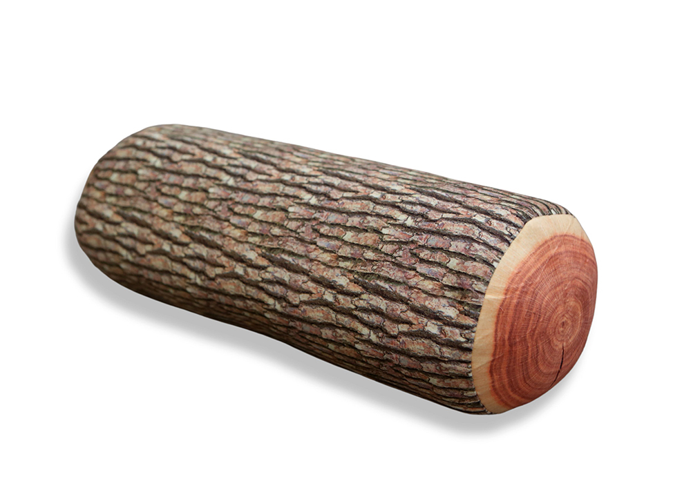 Log Pillow - 15 x 39 x 15cmH