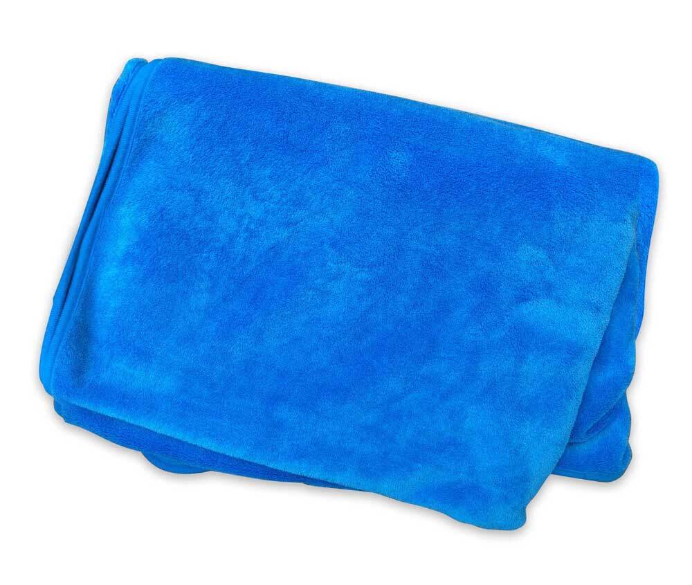 Studio Play Coral Fleece Blanket - Blue