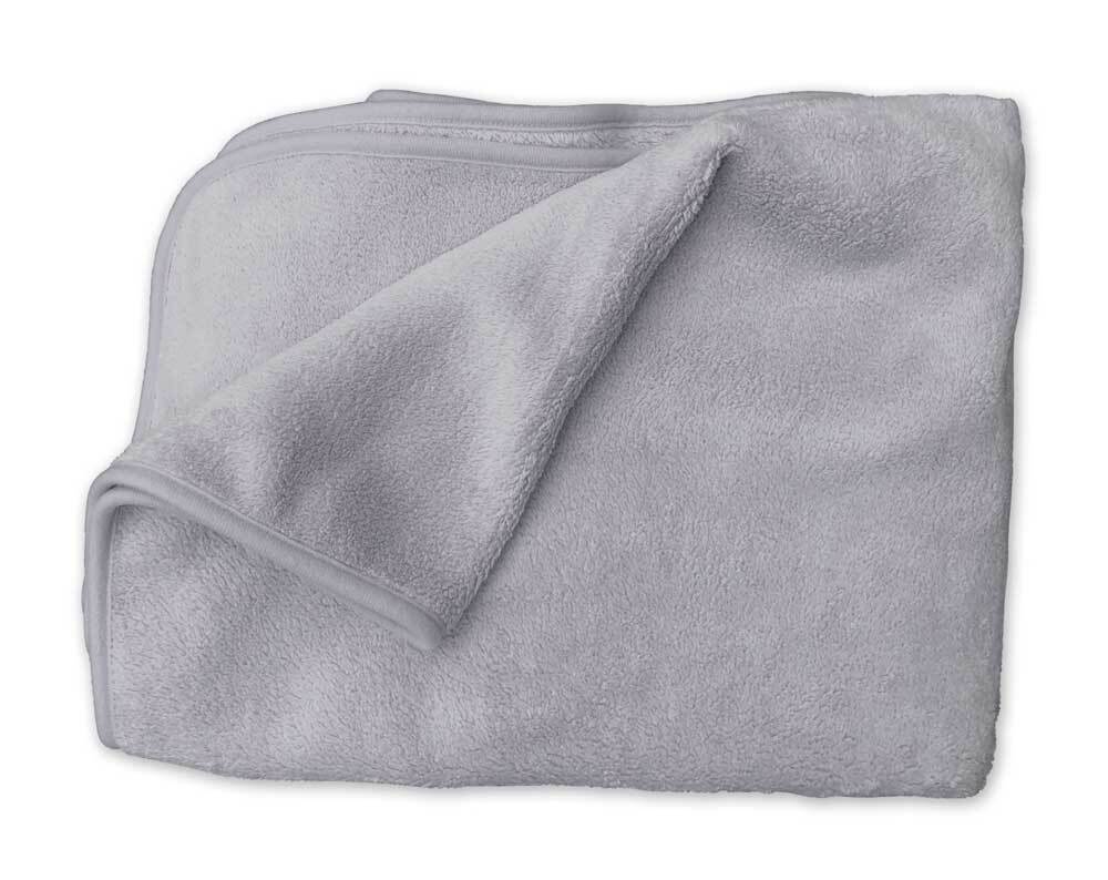 Studio Play Coral Fleece Blanket - Grey