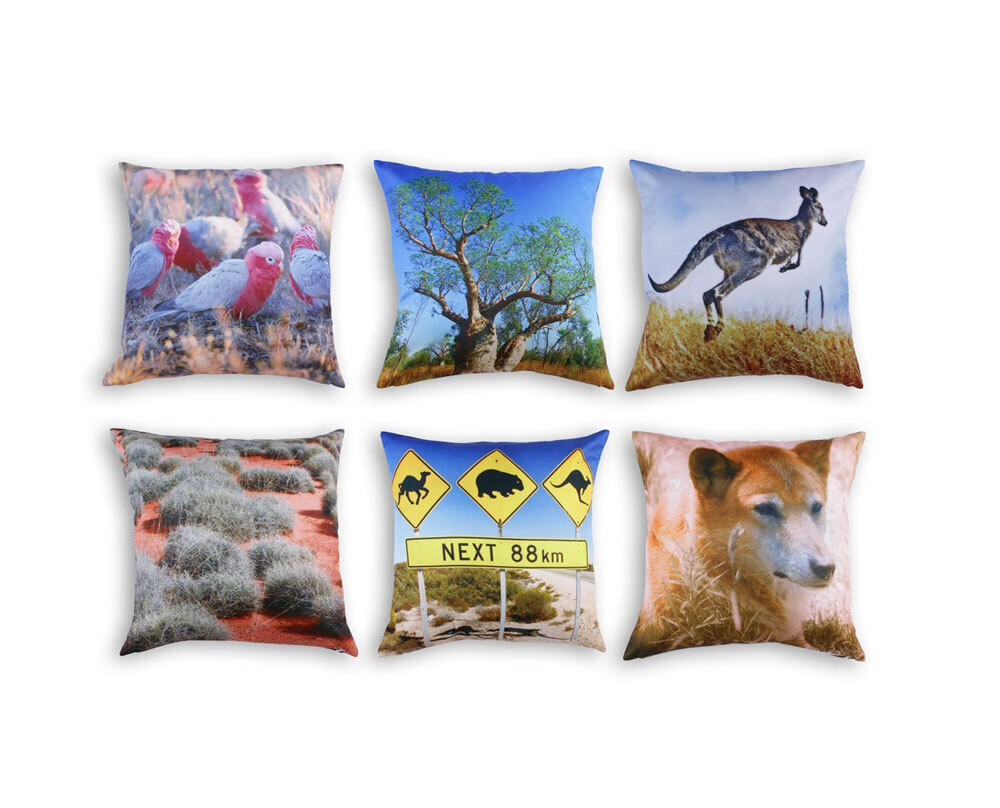 *Studio Play Themed Cushion Covers 6pk - Australian Outback