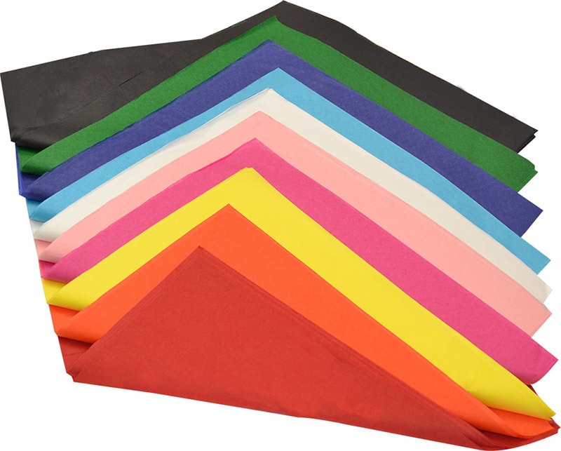 Elk Acid Free Tissue Paper 17gsm 480pk - 500 x 750mm Assorted Colours