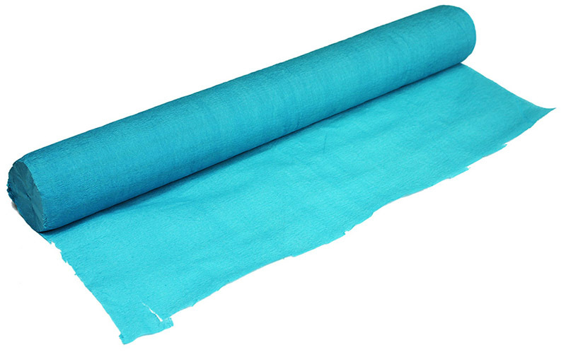 Crepe Log 25m x 500mm - Celestial Blue