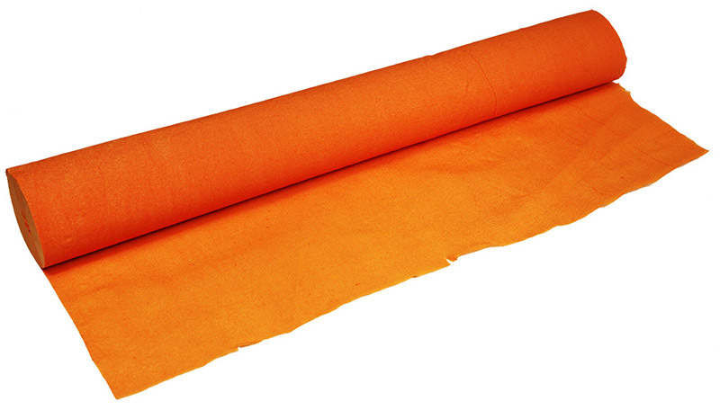 Crepe Log 25m x 500mm - Orange