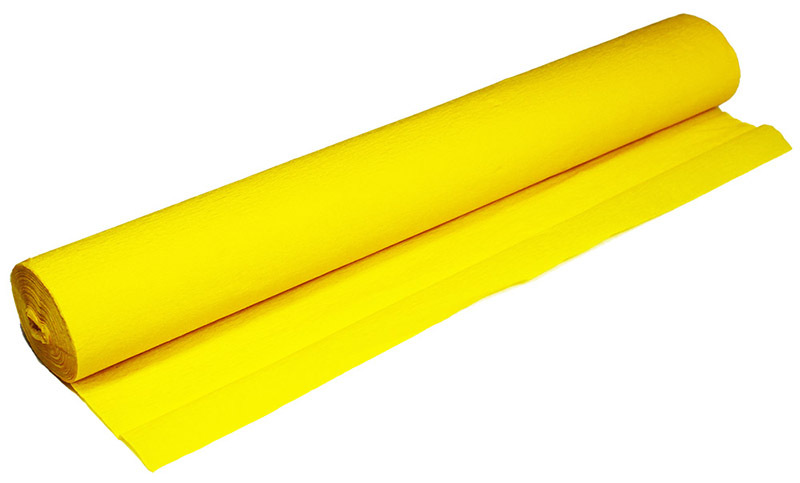 Crepe Log 25m x 500mm - Yellow