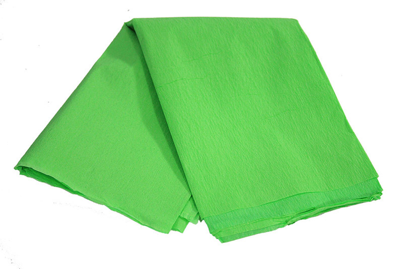 Crepe Paper 2.5m x 500mm - Grass Green