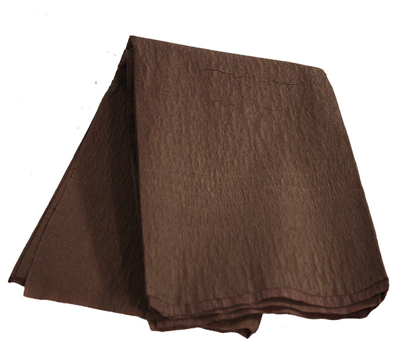 Crepe Paper 2.5m x 500mm - Dark Brown
