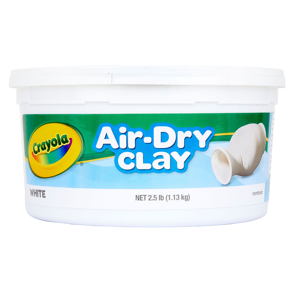 Crayola Air Dry Clay 1.13kg - White