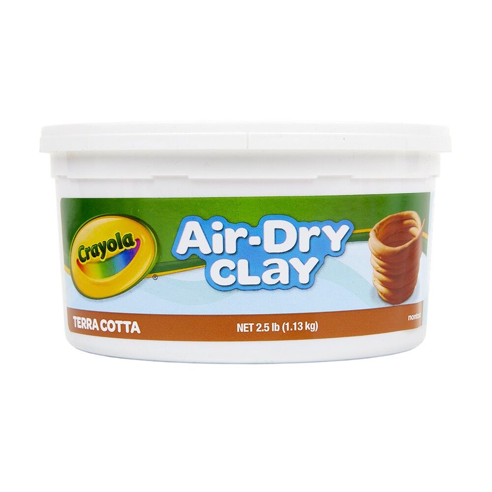 Crayola Air Dry Clay 1.13kg - Terracotta