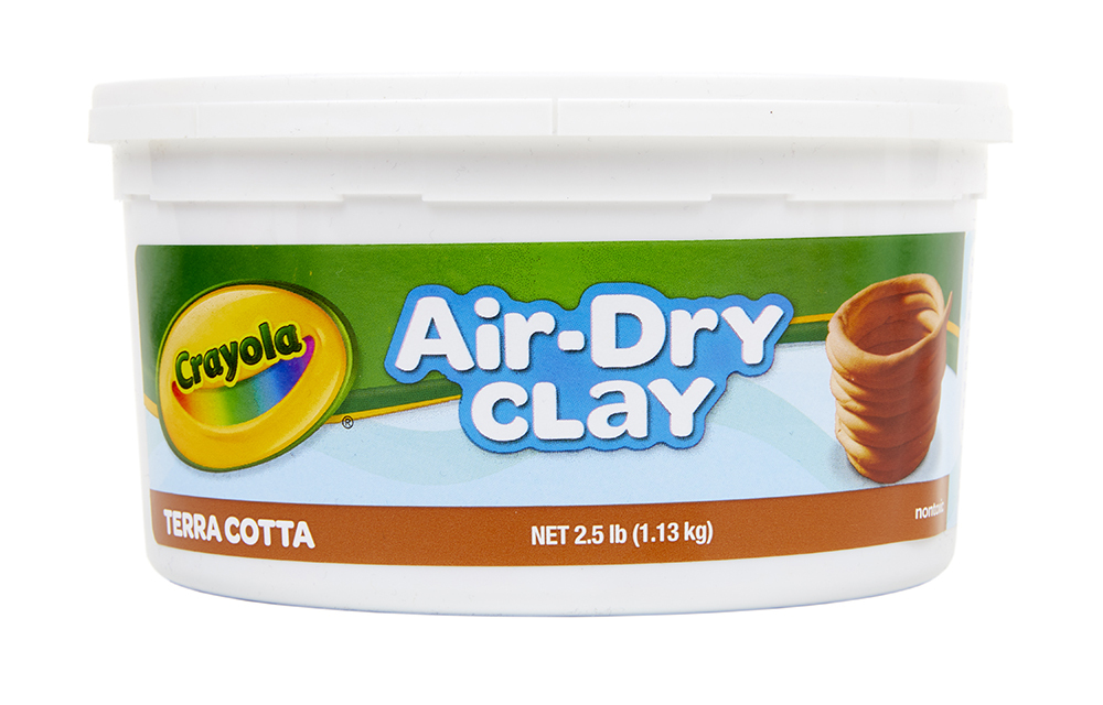 Crayola Air Dry Clay 1.13kg - Terracotta