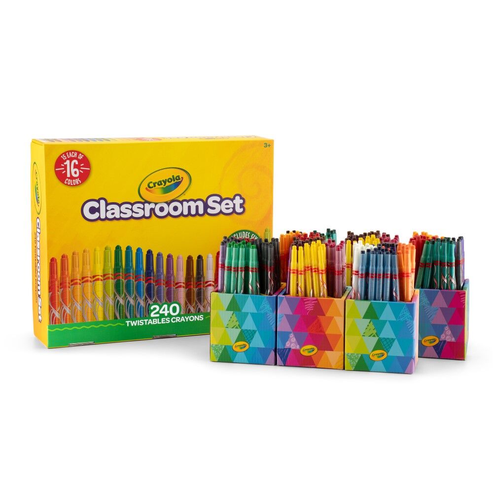 Crayola Twistable Crayons - Assorted Colours 240pk