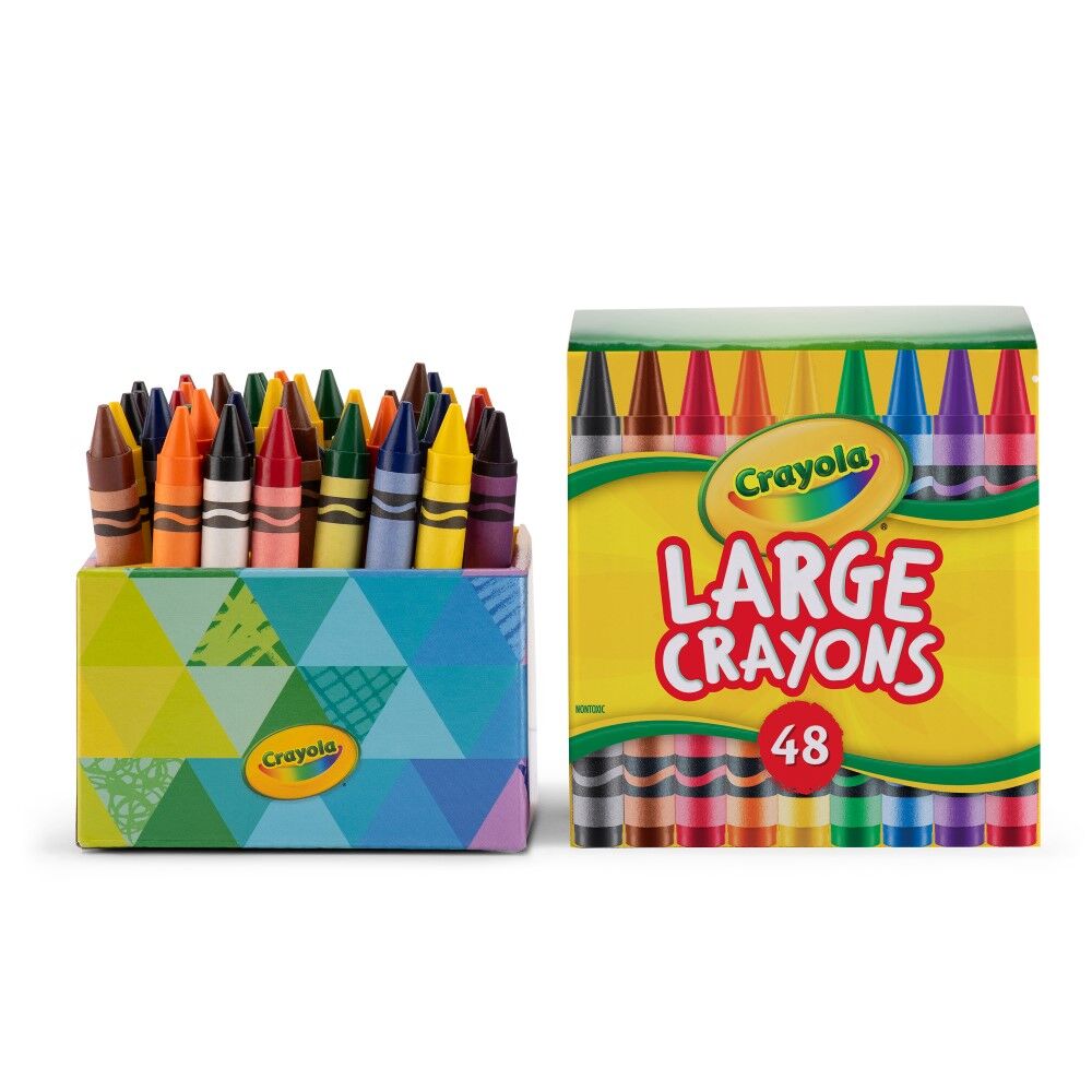 Crayola So Big Crayons Large Crayons So Big Junior Crayons (Fat Crayons  Jumbo Crayons)