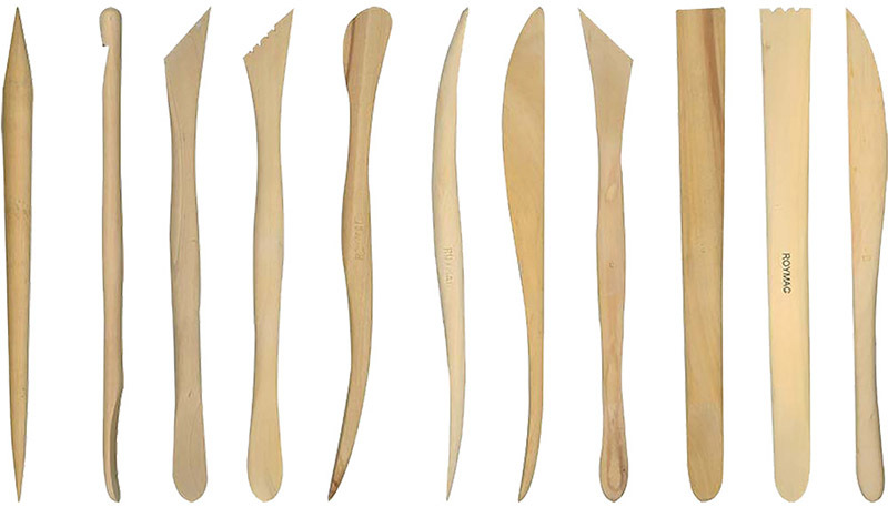 Micador Modelling Tool Set - Wood 12pk