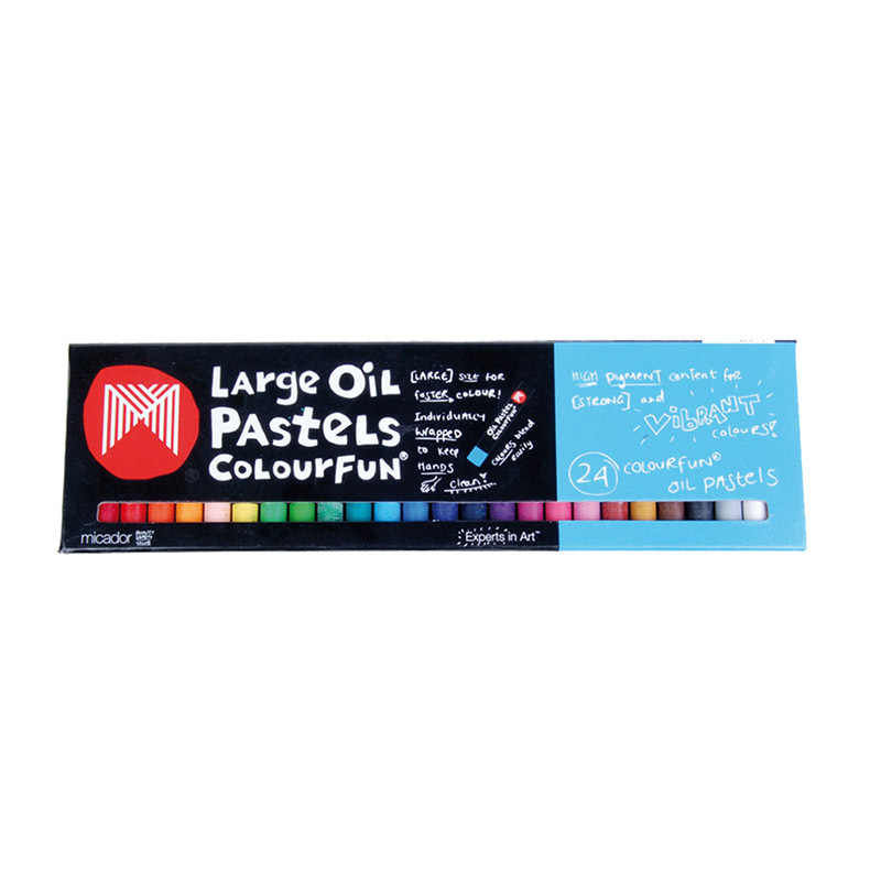 Micador Large Oil Pastels - 24pk
