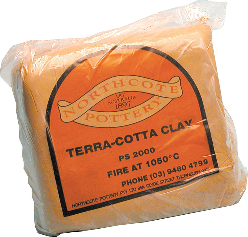 Northcote Pottery Ceramic Clay 10kg - Terracotta