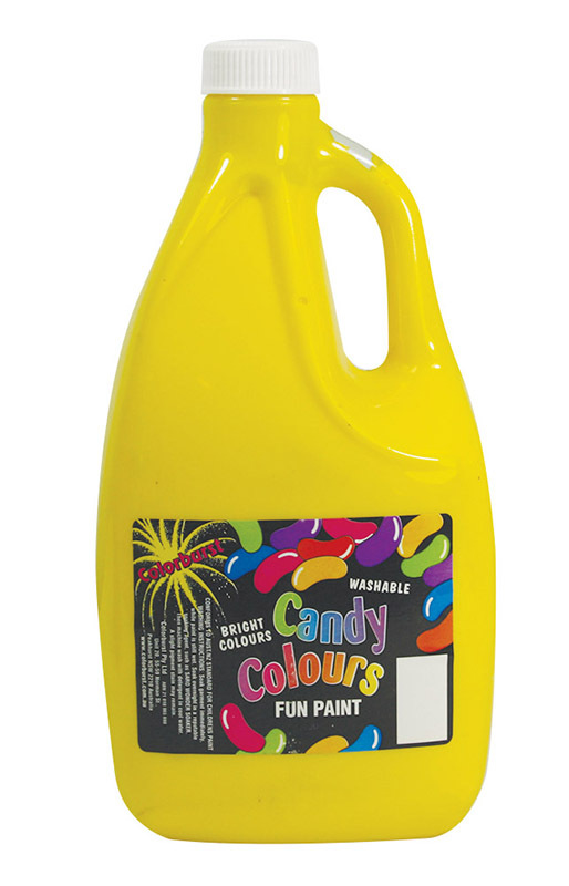 Candy Colours Paint 2L - Lemon