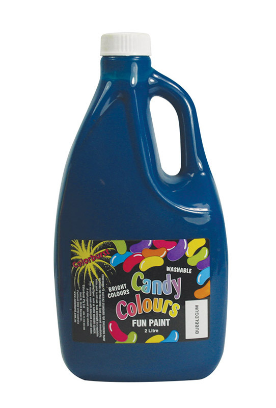 Candy Colours Paint 2L - Bubble Gum Blue