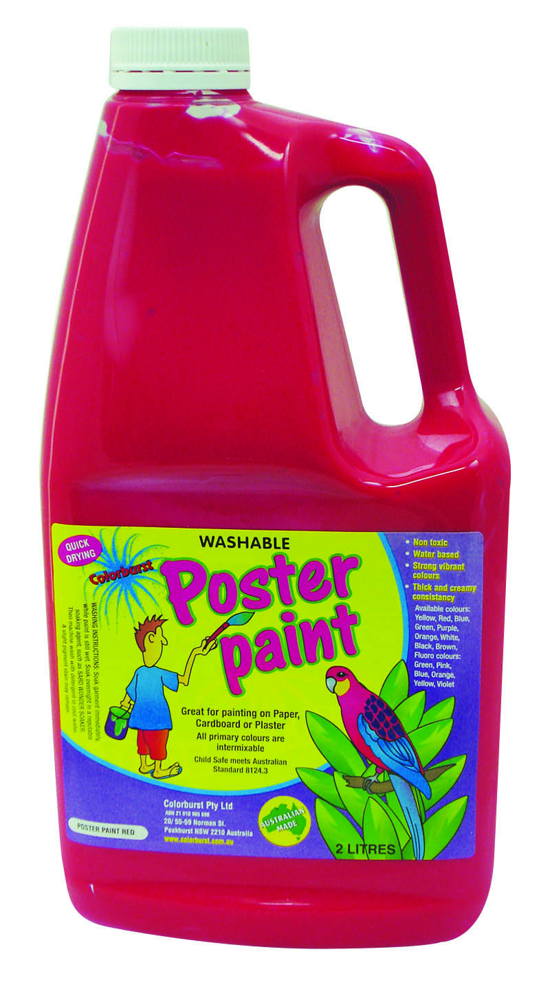 Poster Paint 2L - Red