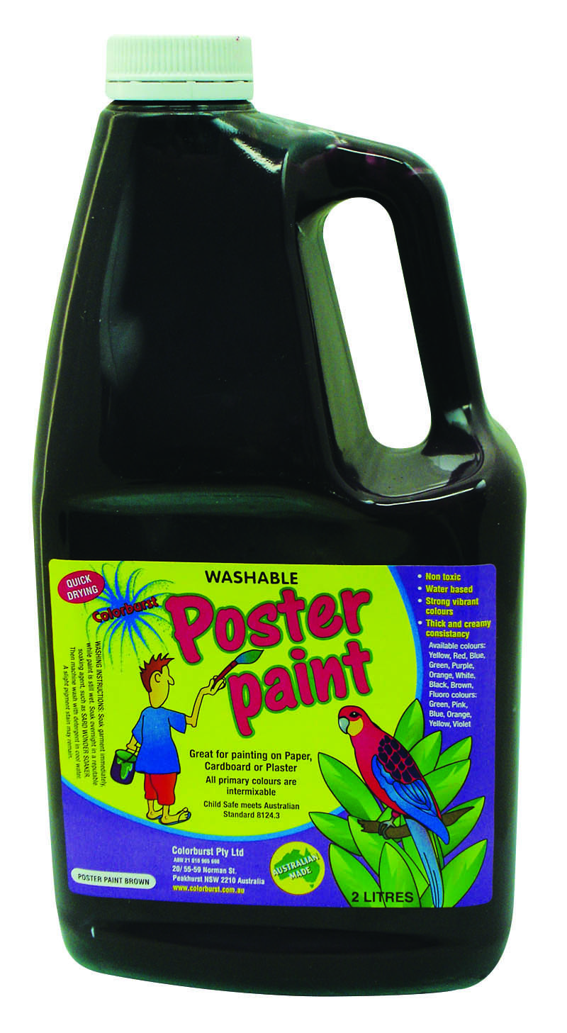 Poster Paint 2L - Brown