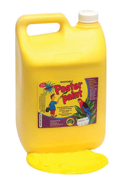 Poster Paint Jumbo 5L - Yellow