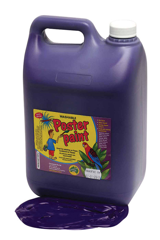 Poster Paint Jumbo 5L - Purple