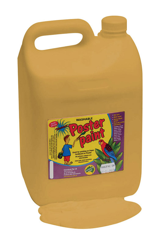 Poster Paint Jumbo 5L - Brown