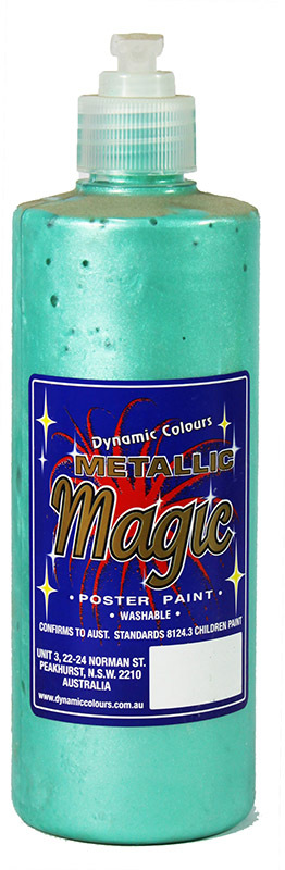 Metallic Magic Poster Paint 500ml - Green
