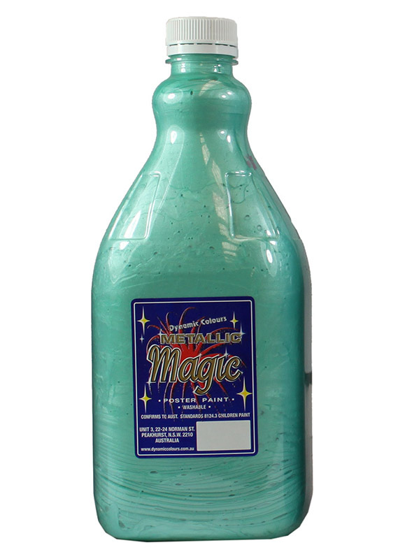 Metallic Magic Poster Paint 2L - Green