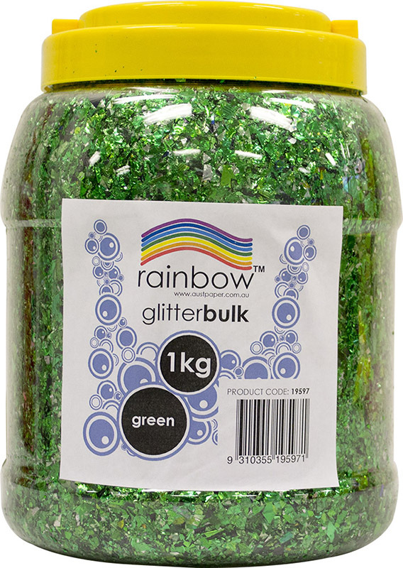 Coarse Glitter 1kg - Green