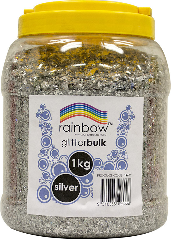 Coarse Glitter 1kg - Silver