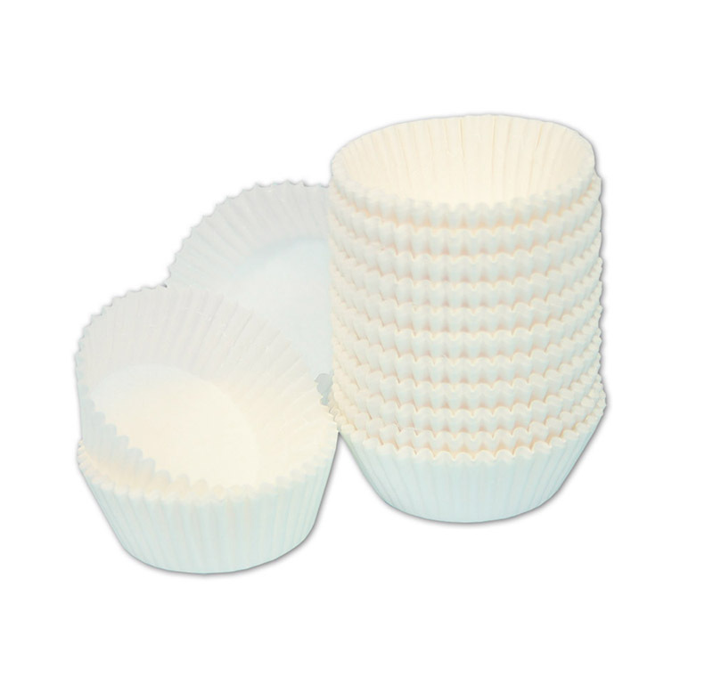 Paper Patty Pans White - Large 1000pk