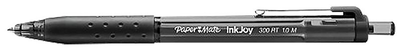 Papermate Pen Inkjoy 300-RT Retractable - Black 12pk