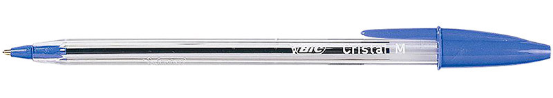 Bic Pen Cristal Ball Point Medium - Blue 12pk