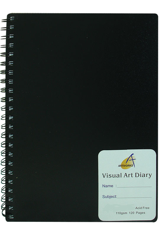 Visual Art Diary 110gsm - A3 120 page