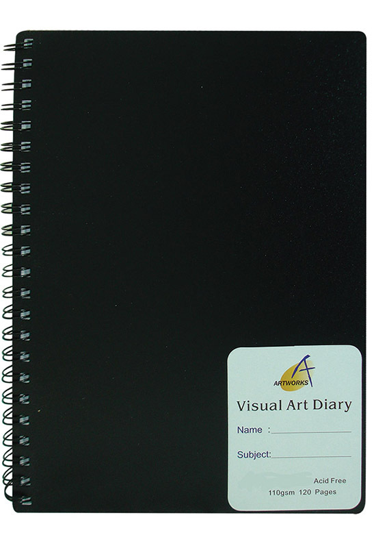Visual Art Diary 110gsm - A4 120 page