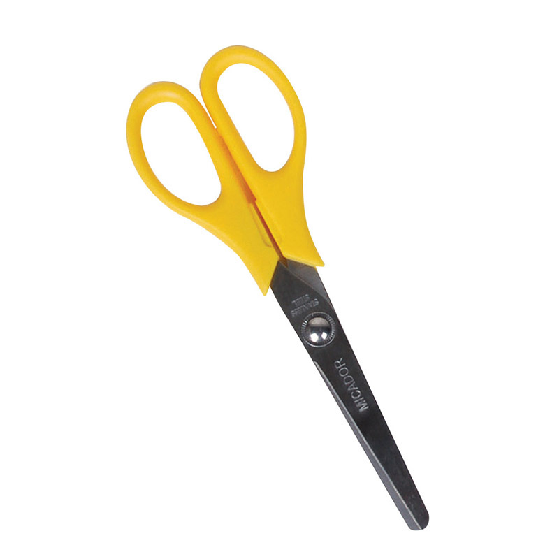 Micador Quality Children's Scissors - Yellow Right Handed 165mm