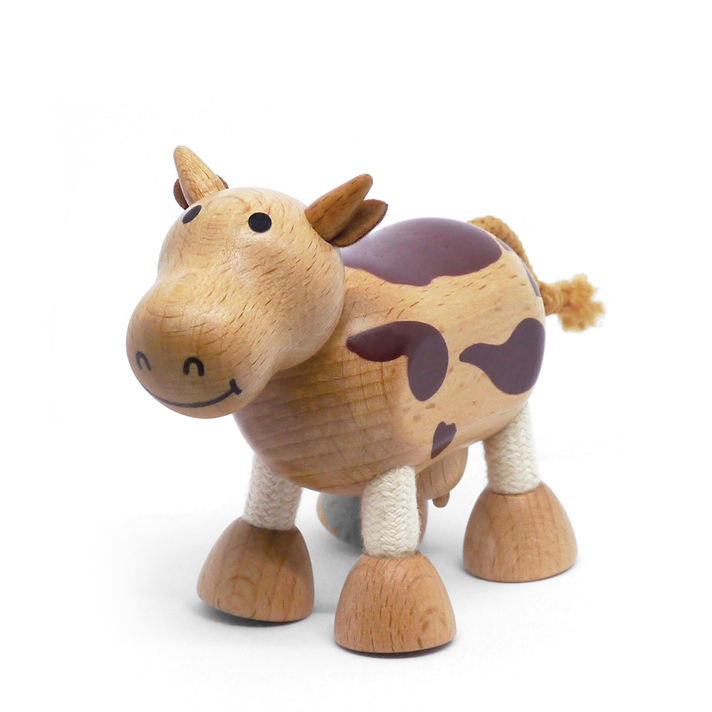 AnaMalz Farmyard Character - Cow 10 x 4 x 10cmH