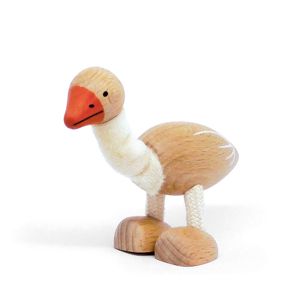 AnaMalz Farmyard Character - Goose 7.5 x 8cm
