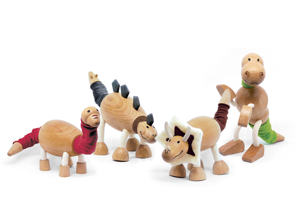 AnaMalz Dinosaur Characters - 4pcs
